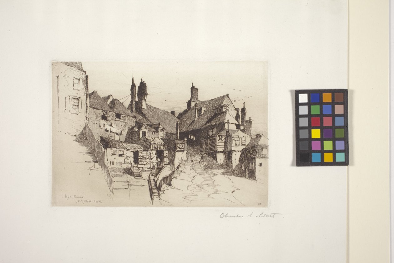Rye, Sussex da Charles Adams Platt