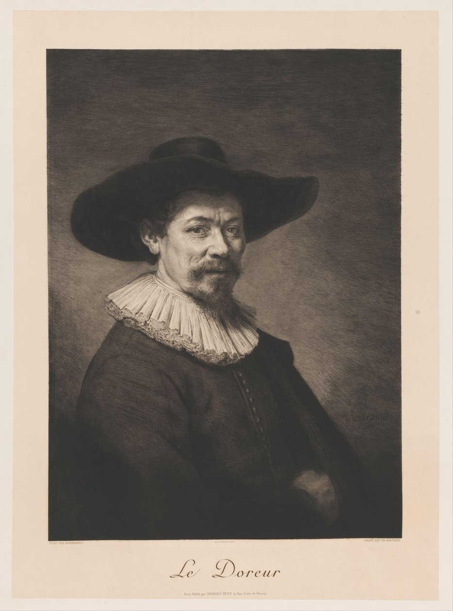 Ritratto di Herman Doomer da Charles Albert Waltner