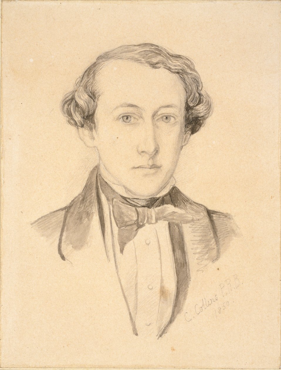 Ritratto di Sir John Everett Millais da Charles Allston Collins