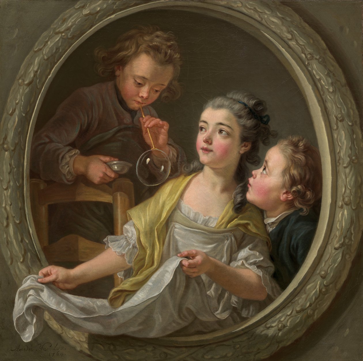 Bolle di sapone da Charles Amedee Philippe van Loo