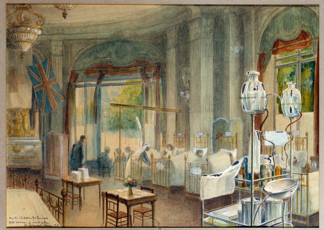 Veduta della grande sala dell