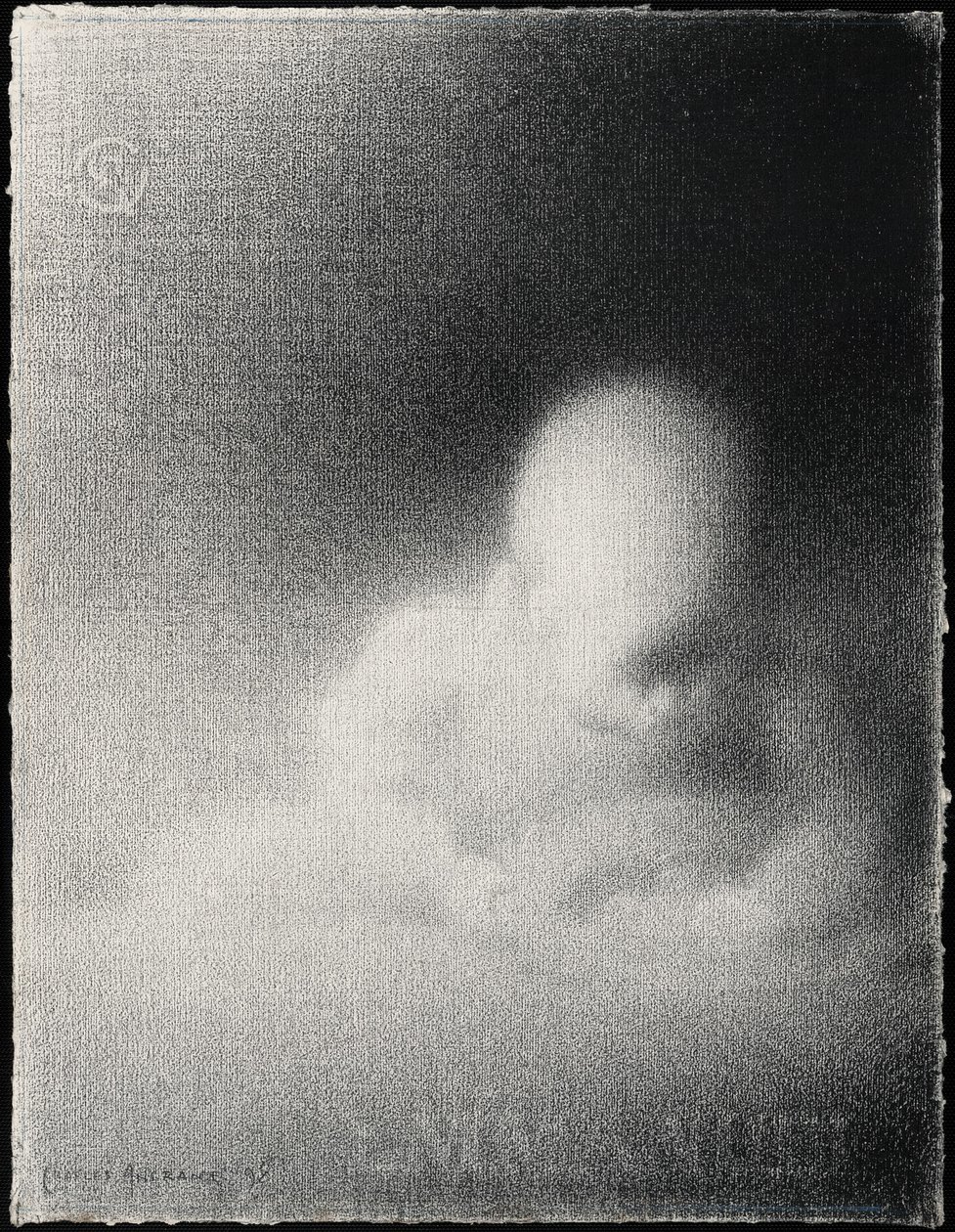 Testa di un Bambino (Emmanuel) da Charles Angrand