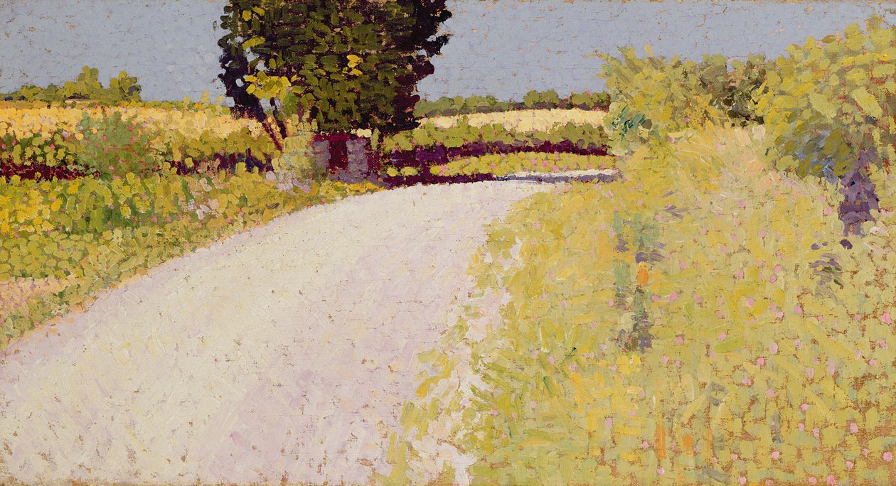 Sentiero in campagna, c.1886 da Charles Angrand