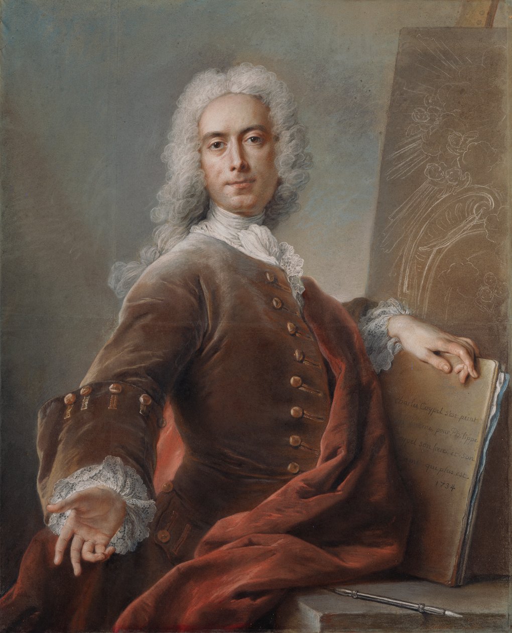 Autoritratto da Charles Antoine Coypel