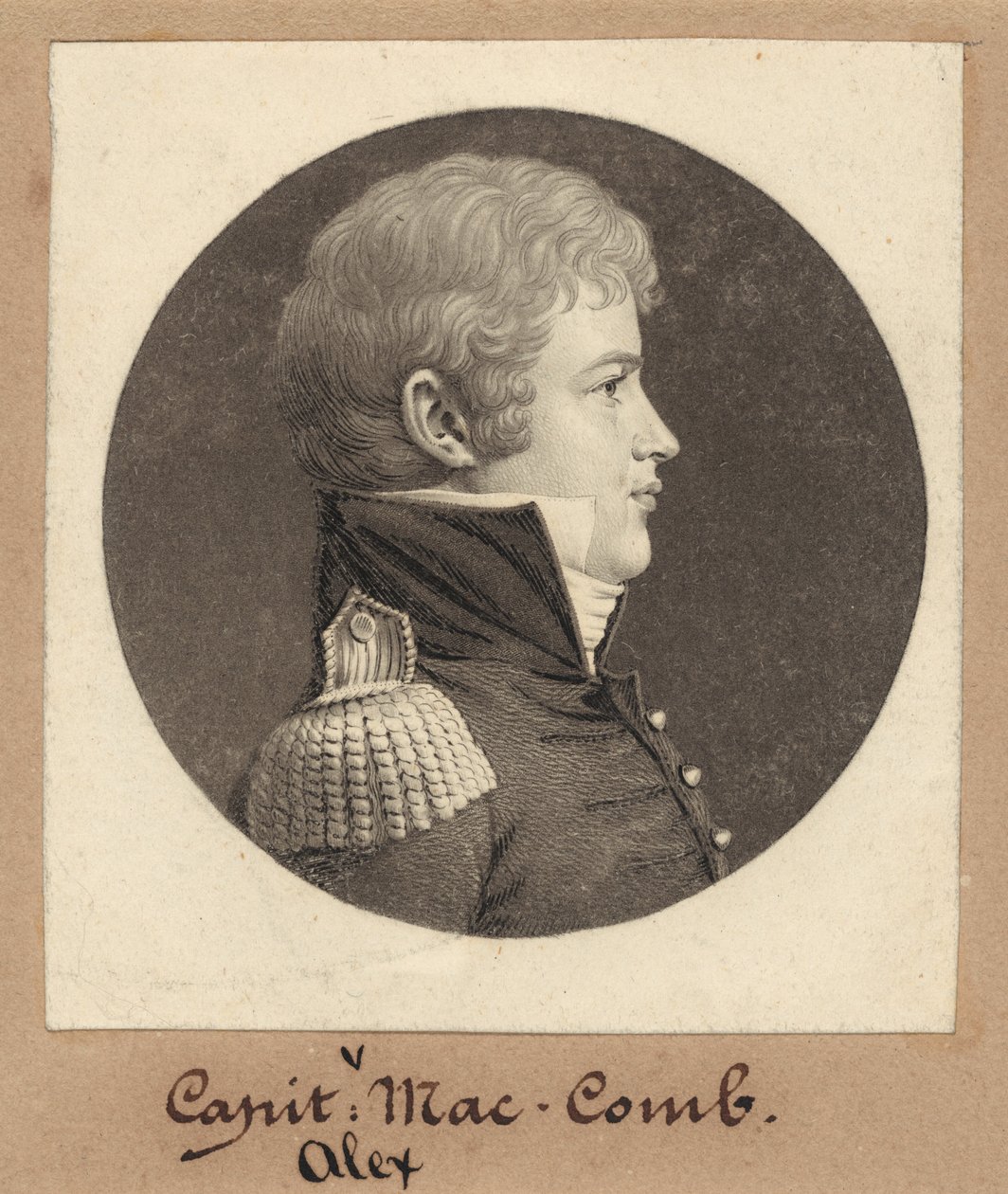 Alexander Macomb, Jr. da Charles B. J. Févret de Saint Mémin