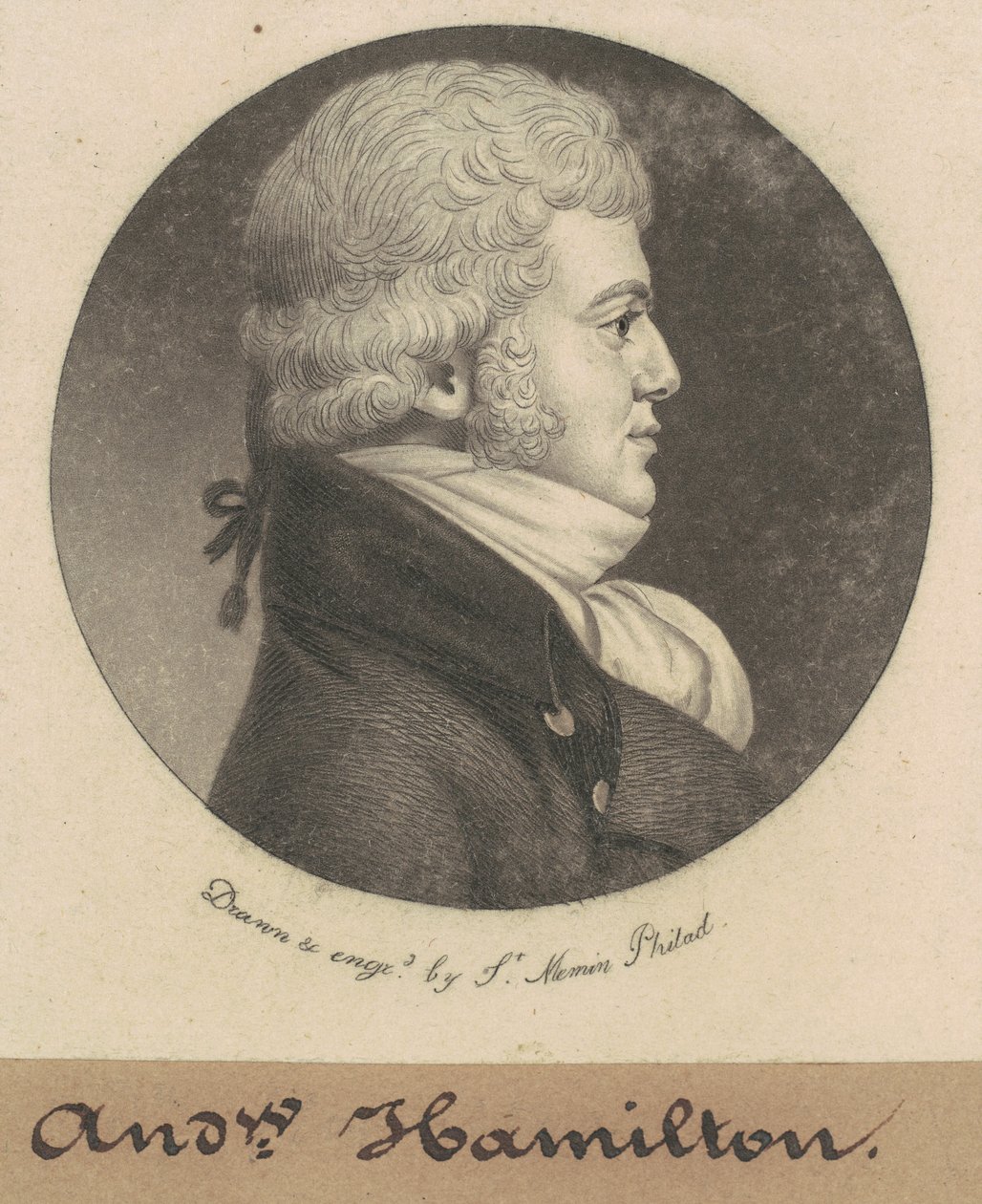 Andrew Hamilton da Charles B. J. Févret de Saint Mémin