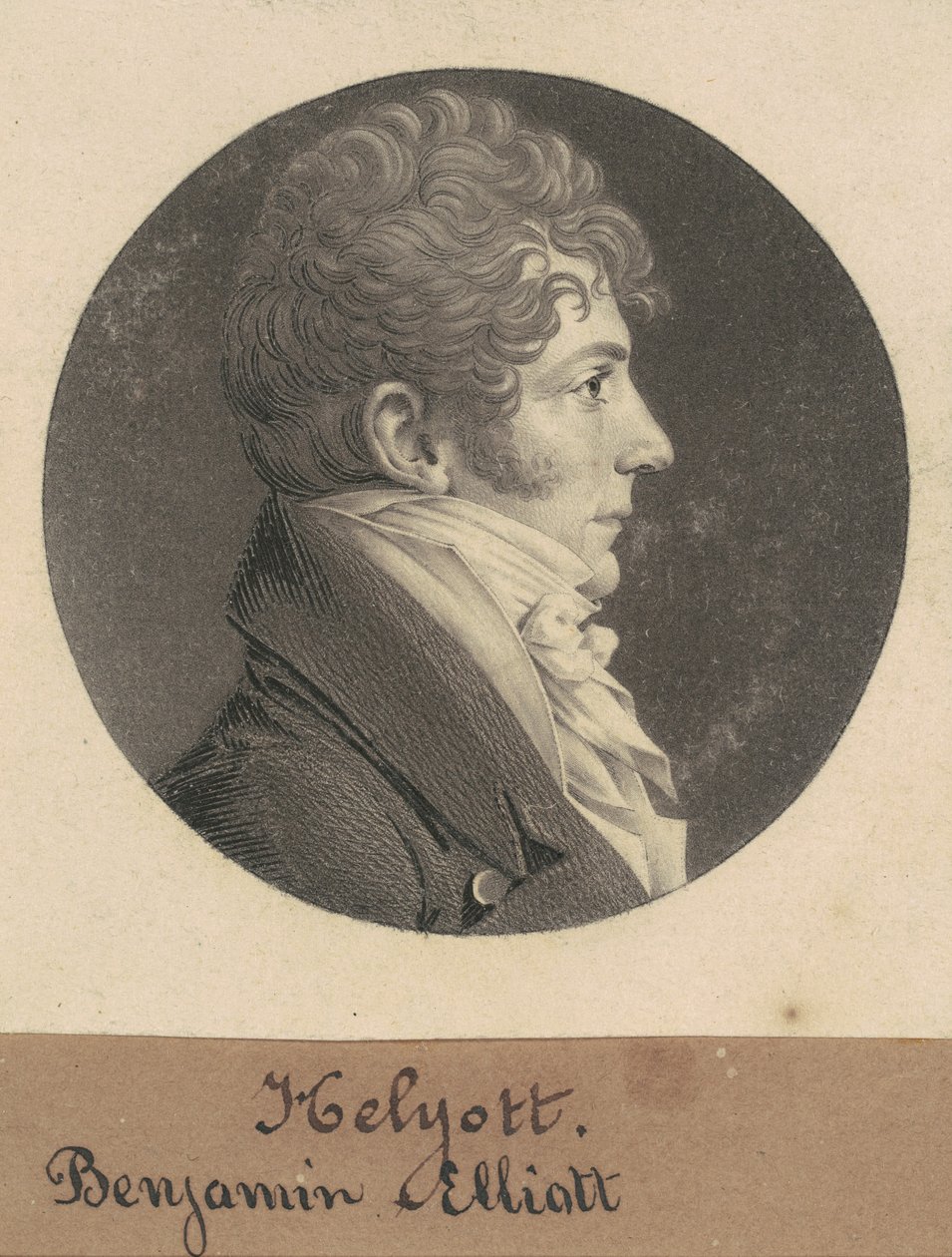 Benjamin Elliott da Charles B. J. Févret de Saint Mémin