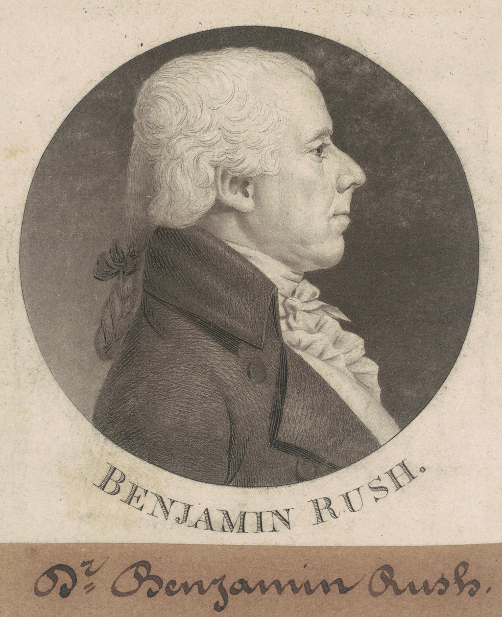 Benjamin Rush da Charles B. J. Févret de Saint Mémin