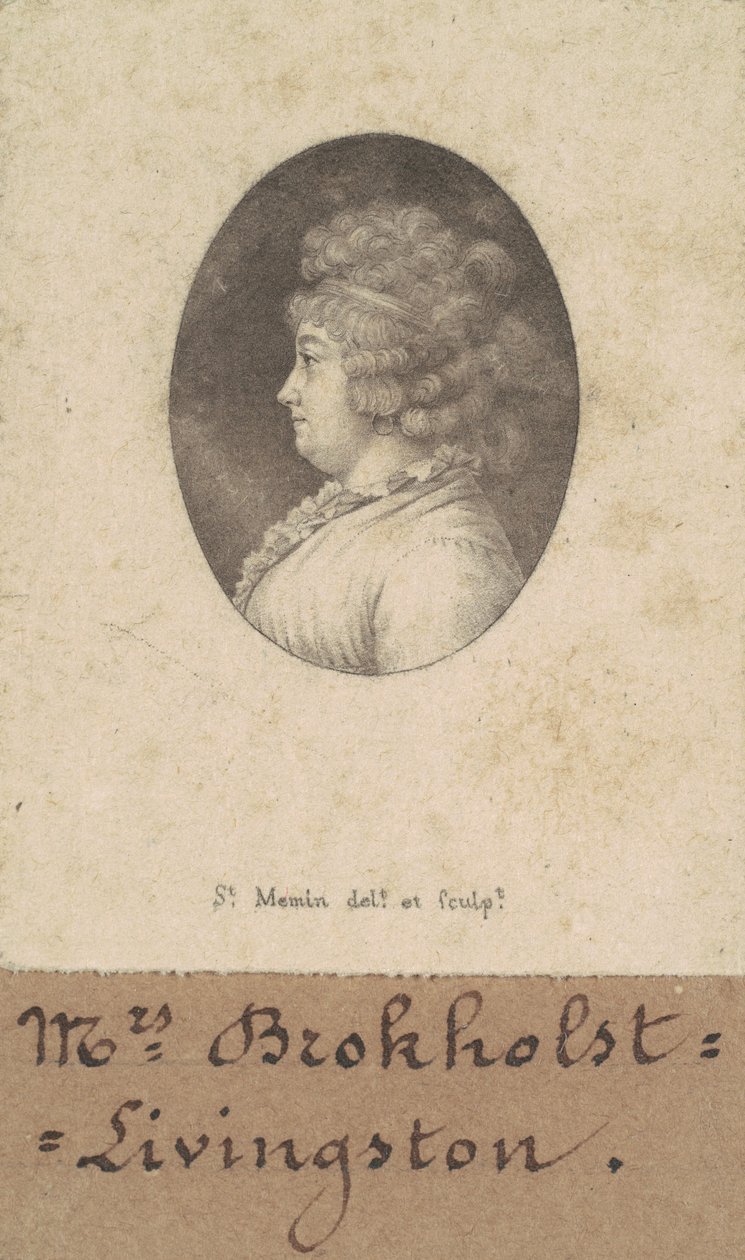 Catherine Keteltas Livingston da Charles B. J. Févret de Saint Mémin