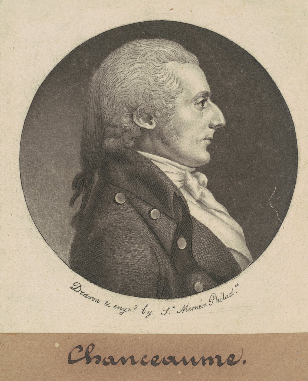 Chanceaume da Charles B. J. Févret de Saint Mémin