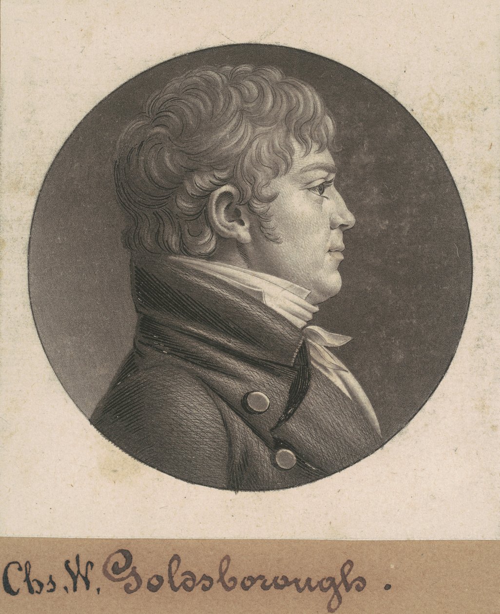 Charles W. Goldsborough da Charles B. J. Févret de Saint Mémin