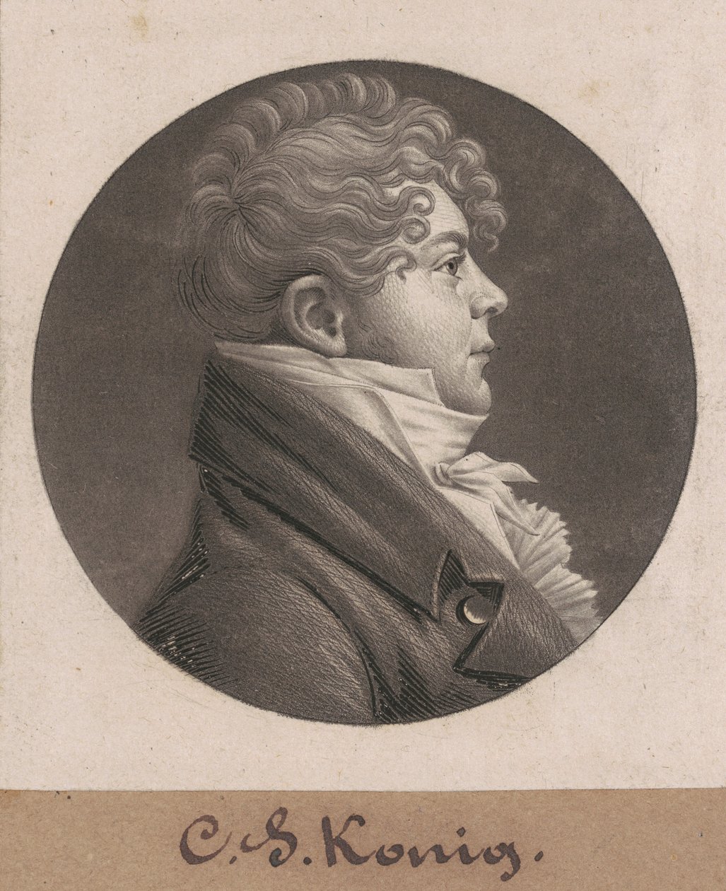 Christian Simon Konig da Charles B. J. Févret de Saint Mémin