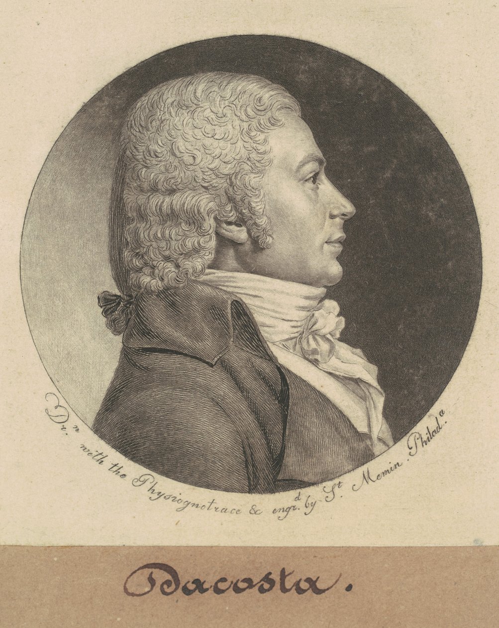 Dacosta da Charles B. J. Févret de Saint Mémin