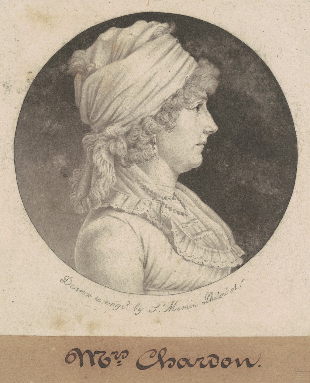 Eleanor Rawle Chardon da Charles B. J. Févret de Saint Mémin