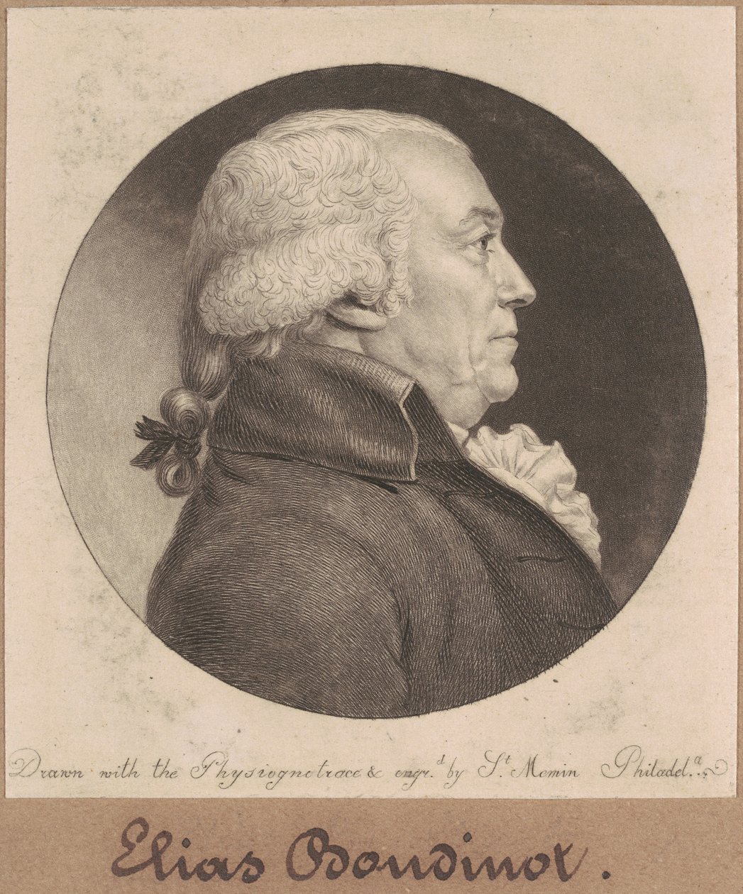 Elias Boudinot da Charles B. J. Févret de Saint Mémin