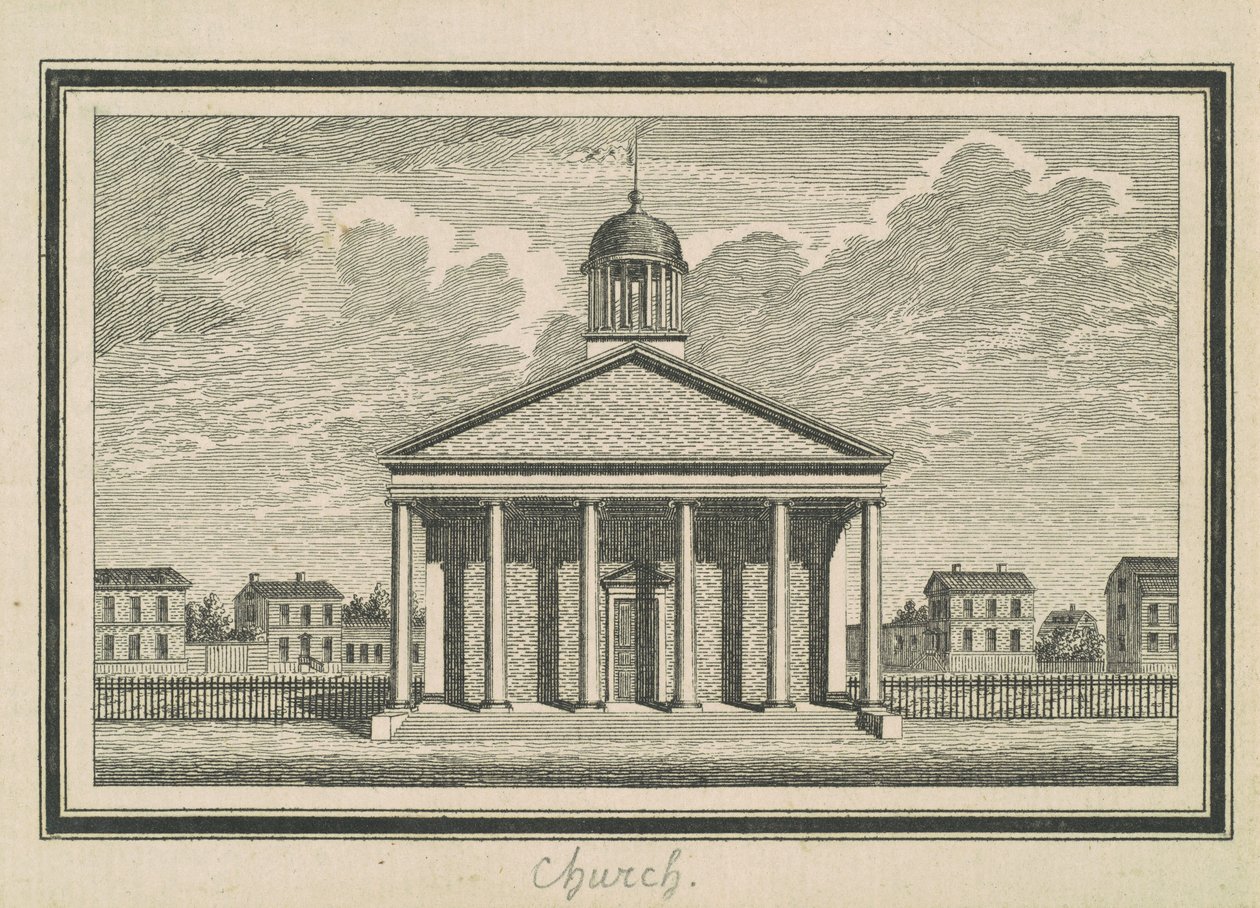 Chiesa di Esperanza da Charles B. J. Févret de Saint Mémin