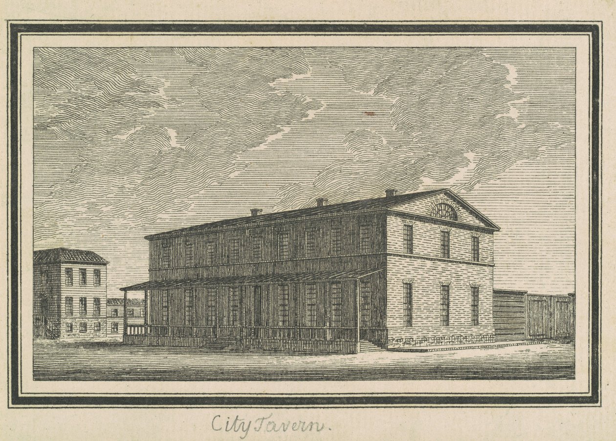 Esperanza, City Tavern da Charles B. J. Févret de Saint Mémin