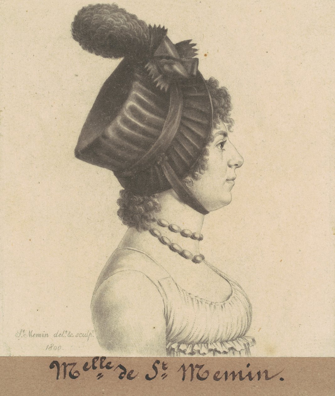 Étiennette-Charlotte-Adélaïde Févret de Saint-Mémin da Charles B. J. Févret de Saint Mémin