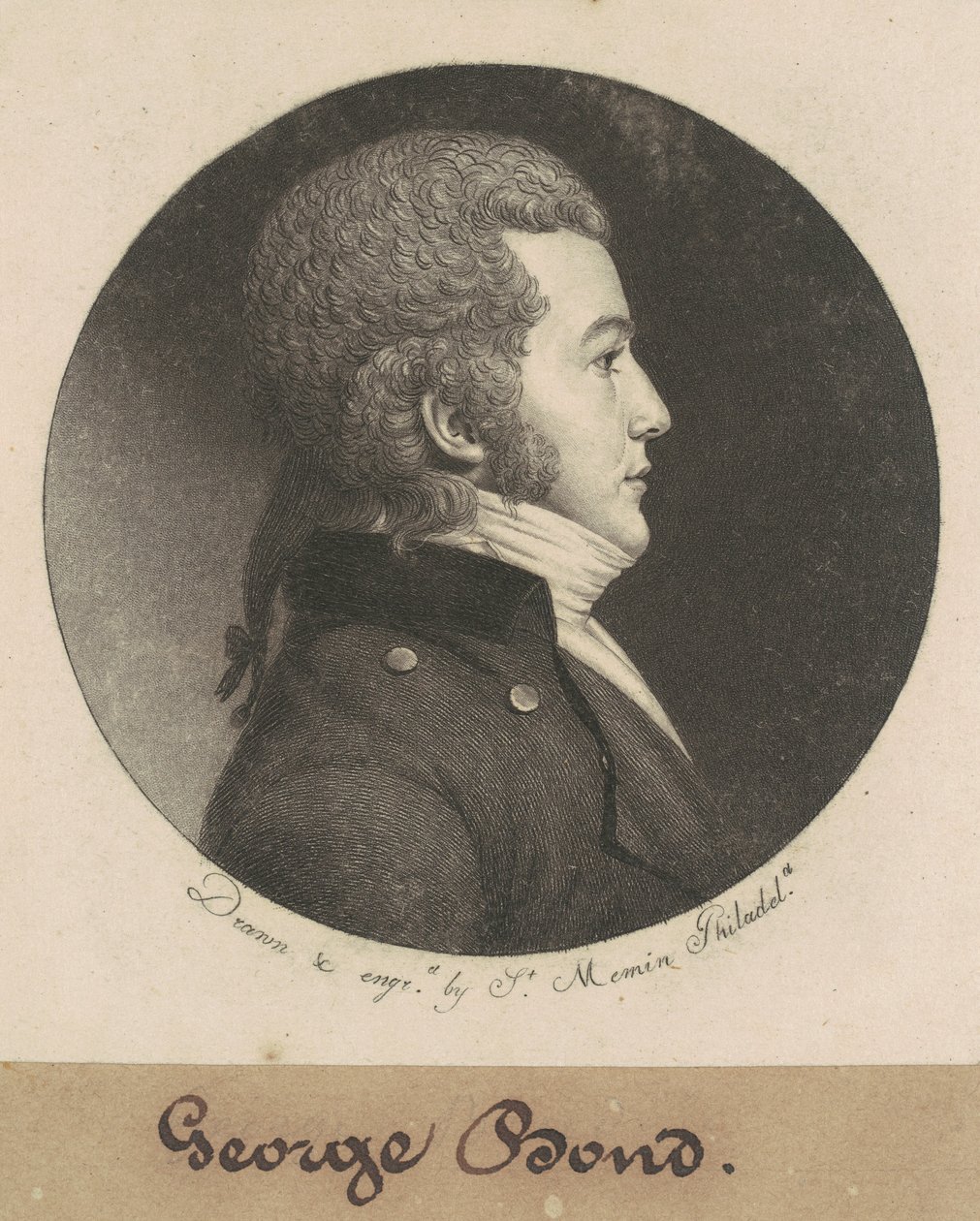 George Bond da Charles B. J. Févret de Saint Mémin