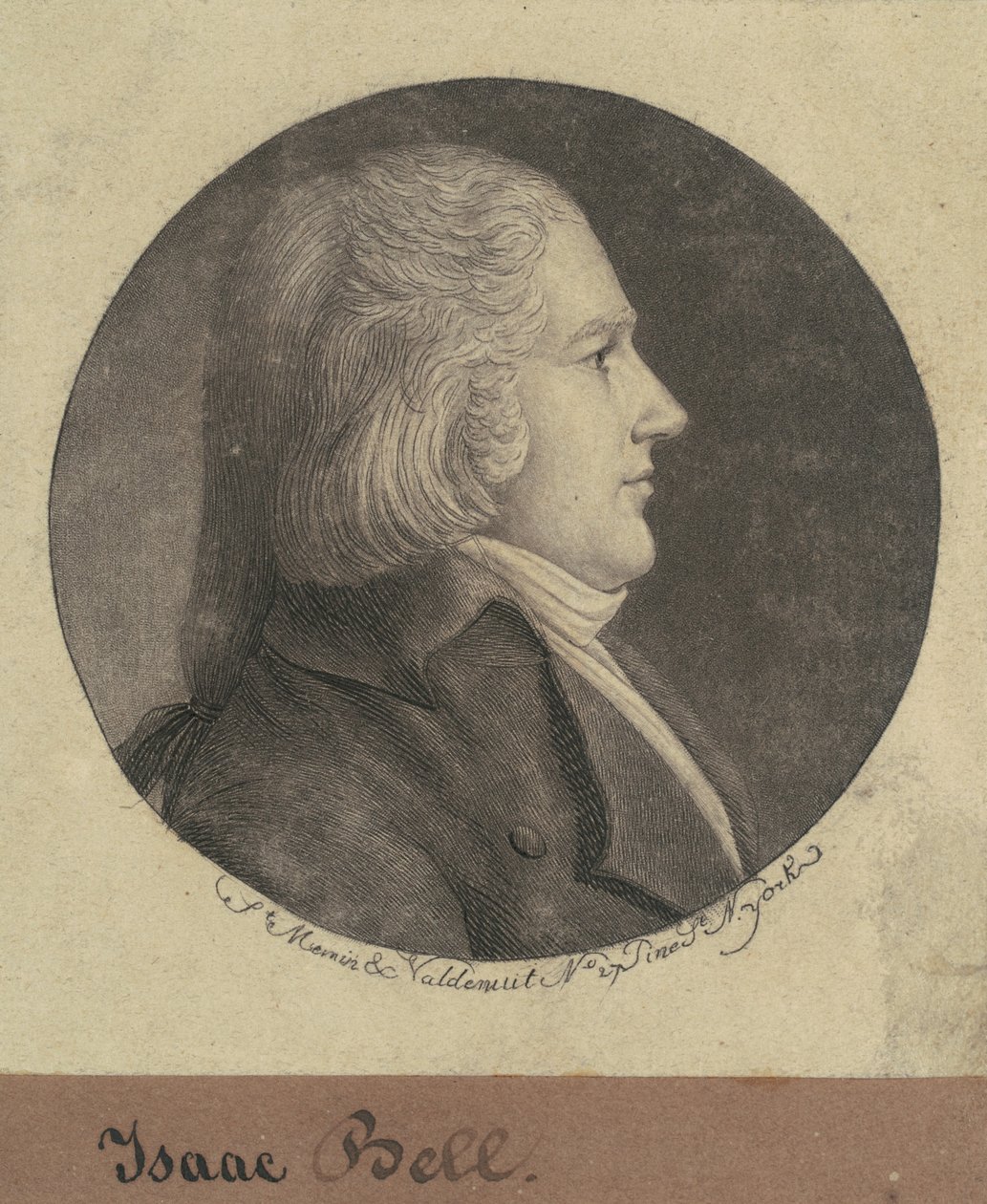 Isaac Bell da Charles B. J. Févret de Saint Mémin