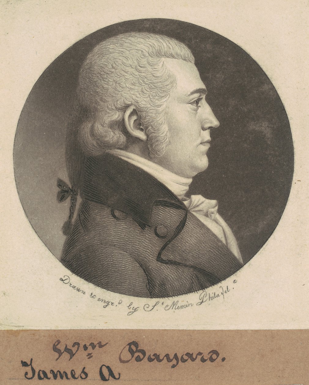 James Asheton Bayard da Charles B. J. Févret de Saint Mémin
