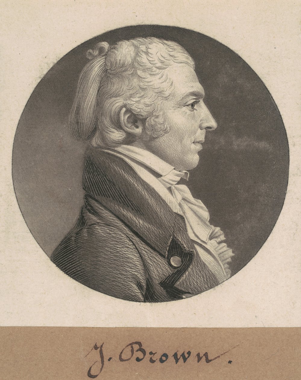 James Brown, Sr. da Charles B. J. Févret de Saint Mémin