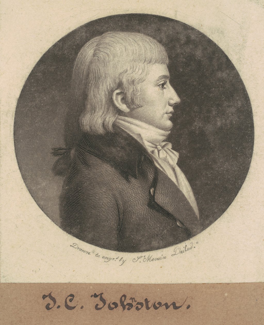James Cathcart Johnston da Charles B. J. Févret de Saint Mémin