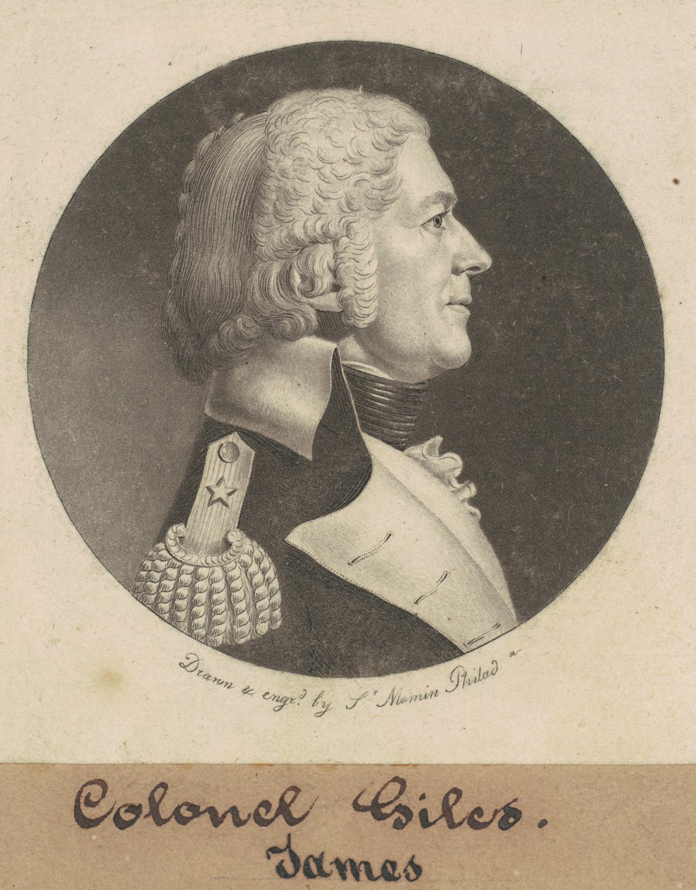 James Giles da Charles B. J. Févret de Saint Mémin