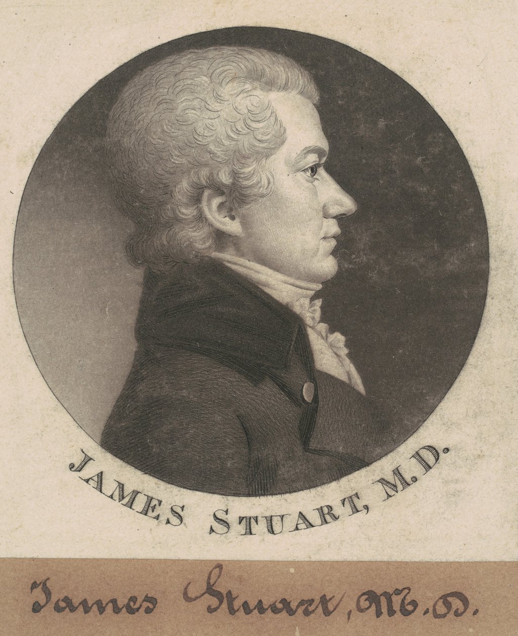 James Stuart da Charles B. J. Févret de Saint Mémin