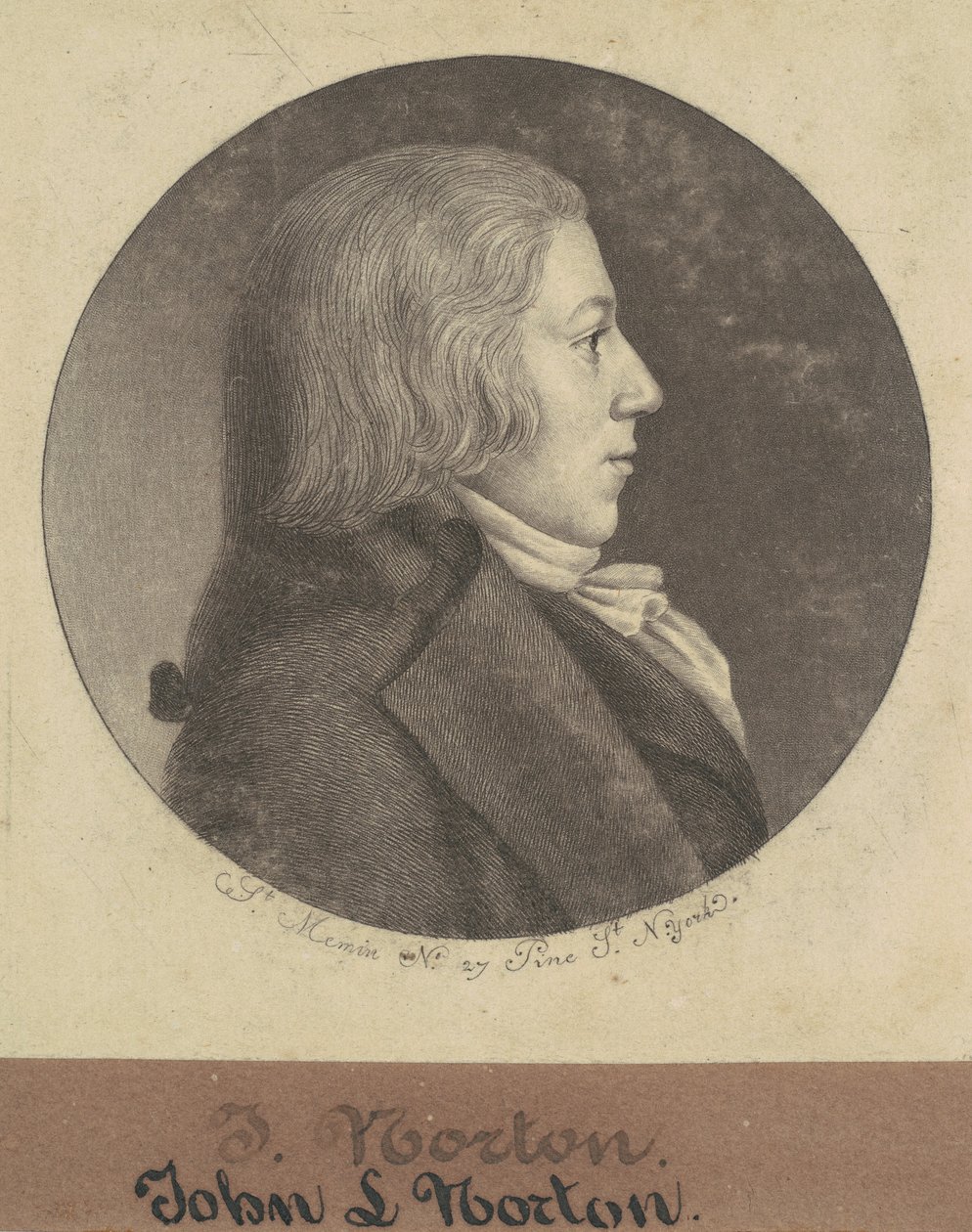 John Leake Norton da Charles B. J. Févret de Saint Mémin