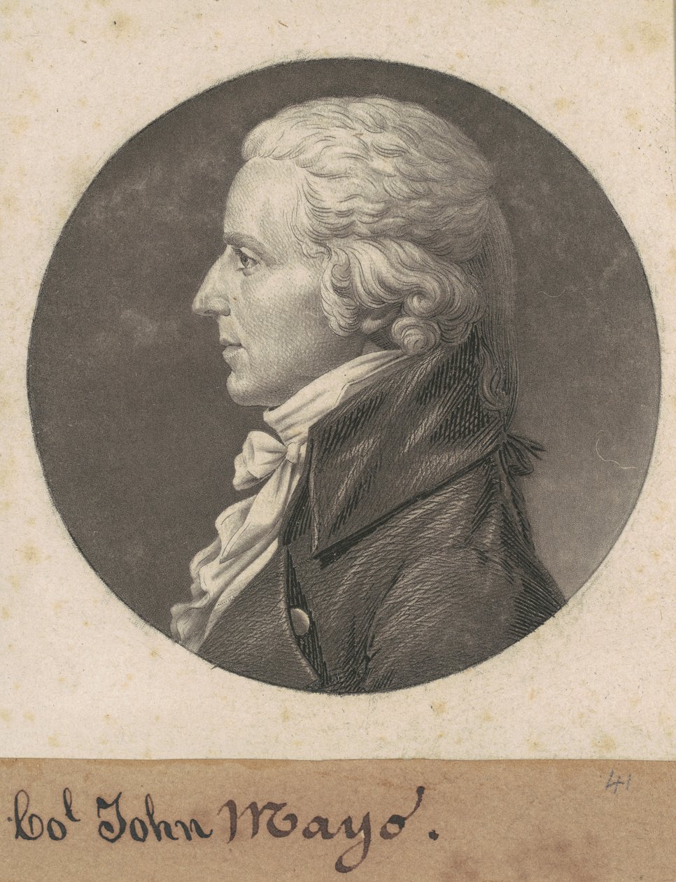 John Mayo II da Charles B. J. Févret de Saint Mémin