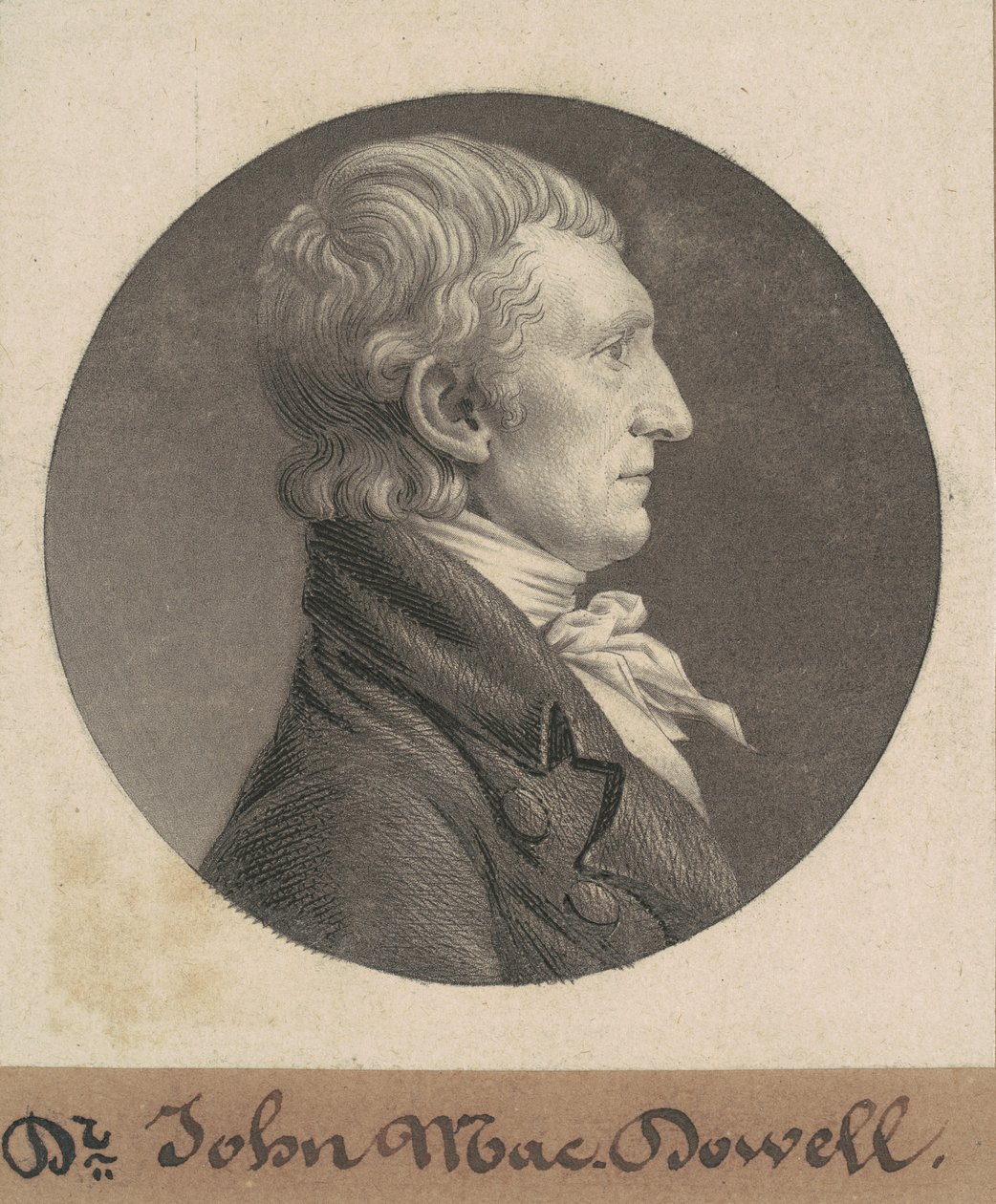 John McDowell da Charles B. J. Févret de Saint Mémin