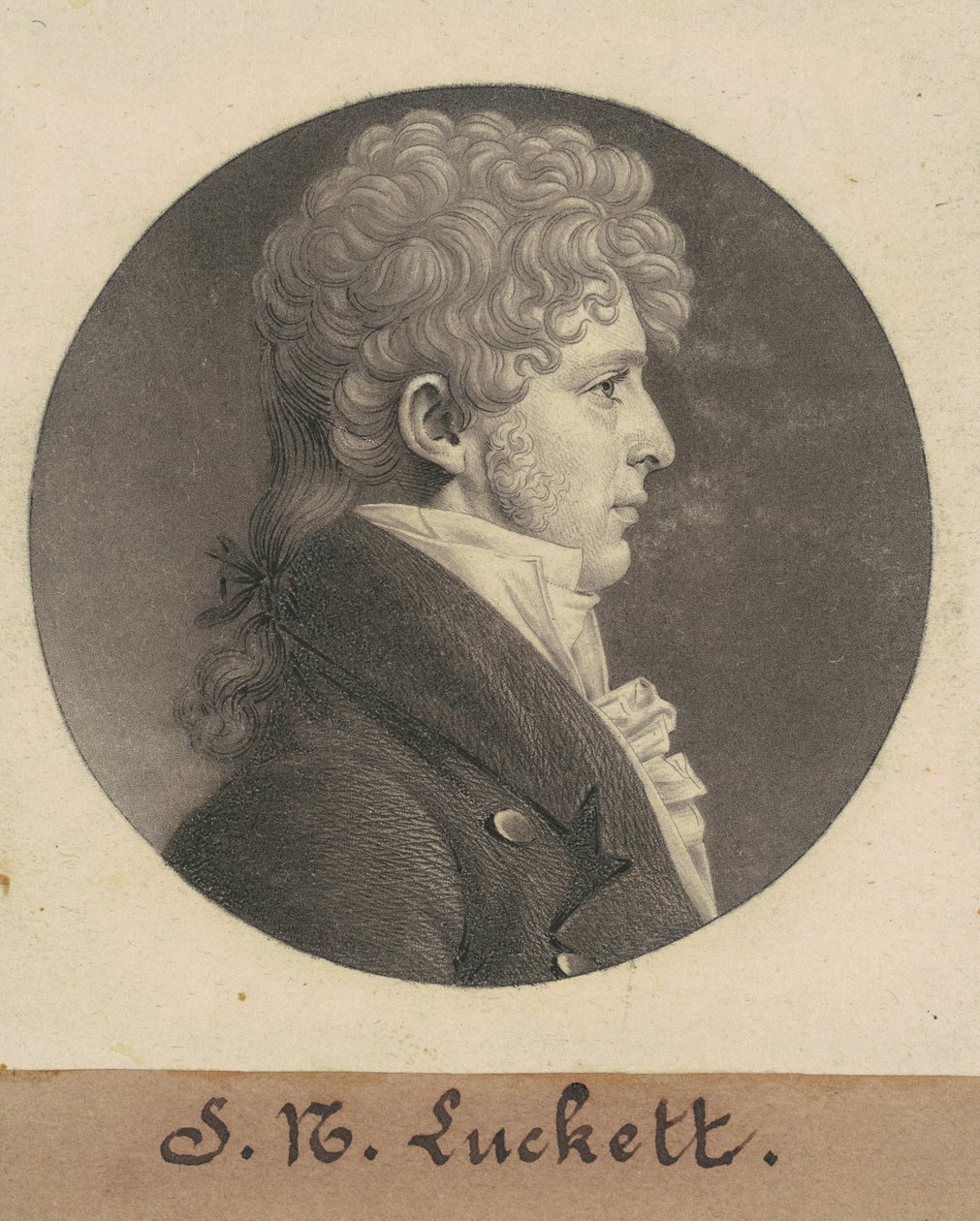 John Richards Triplett da Charles B. J. Févret de Saint Mémin