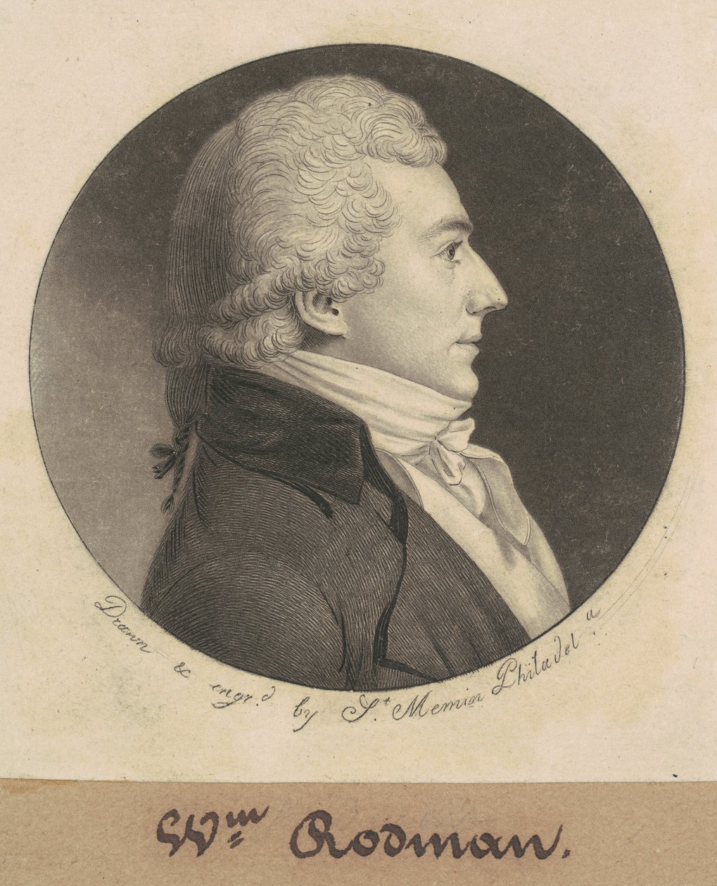 John Rodman da Charles B. J. Févret de Saint Mémin