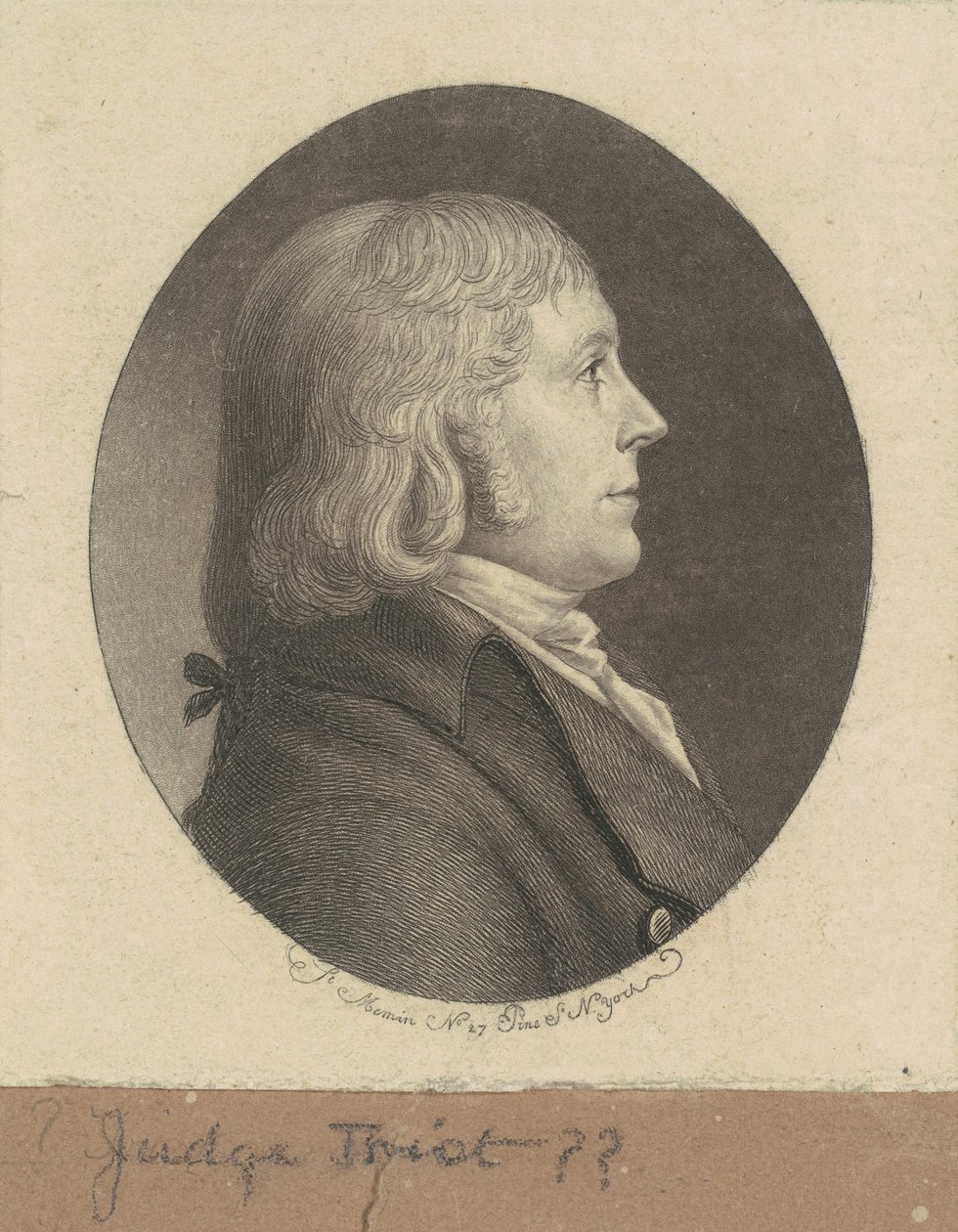 Giudice Trist da Charles B. J. Févret de Saint Mémin