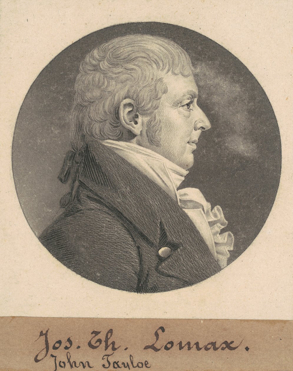 Landon Carter II da Charles B. J. Févret de Saint Mémin
