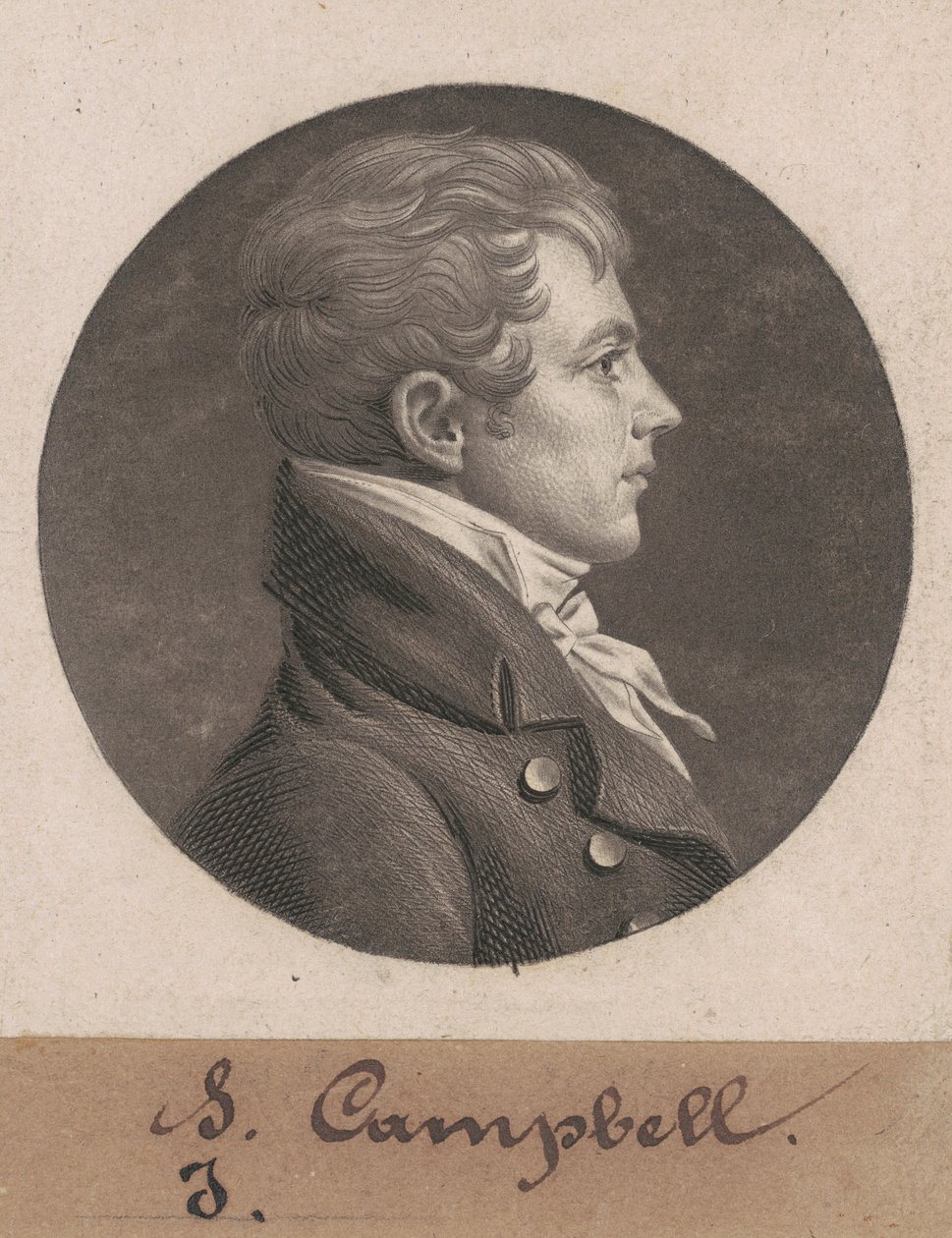Levin Hicks Campbell da Charles B. J. Févret de Saint Mémin