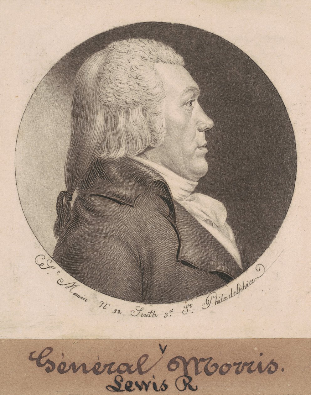Lewis Richard Morris da Charles B. J. Févret de Saint Mémin