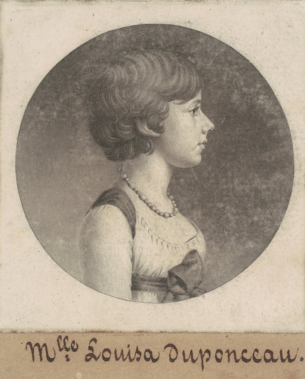 Louisa DuPonceau da Charles B. J. Févret de Saint Mémin
