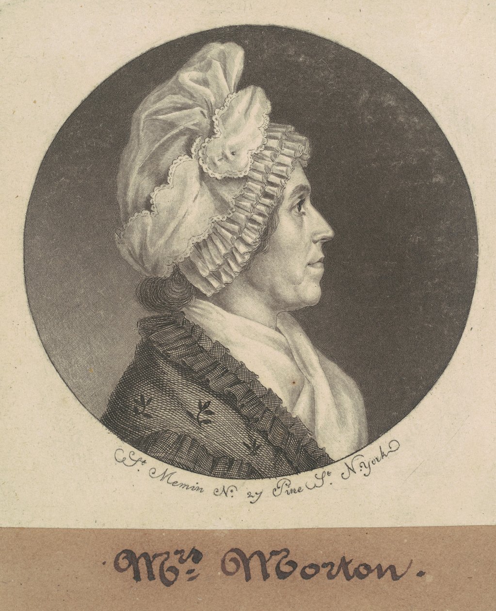 Maria Sophia Kemper Morton da Charles B. J. Févret de Saint Mémin
