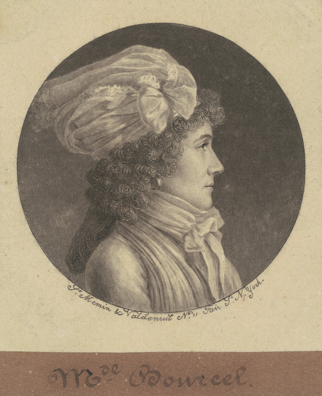 Marie Françoise Bancel da Charles B. J. Févret de Saint Mémin