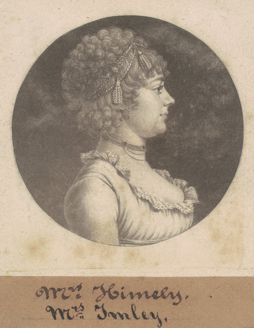 Mrs. James Henderson Imlay da Charles B. J. Févret de Saint Mémin