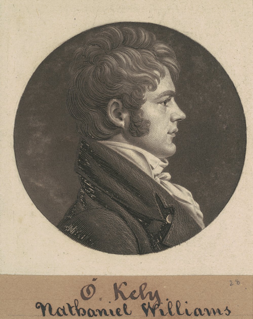 Nathaniel Williams da Charles B. J. Févret de Saint Mémin