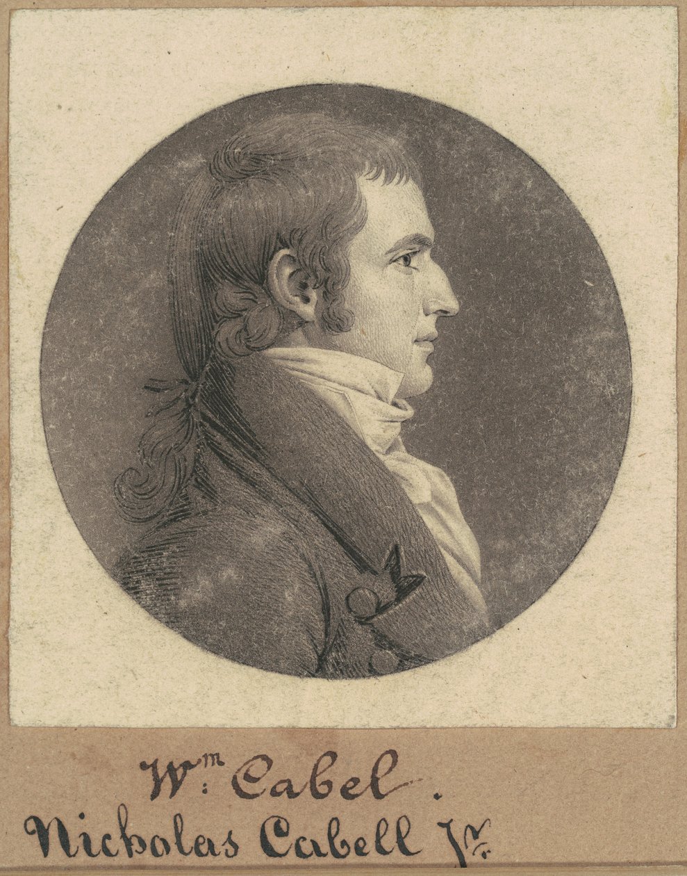 Nicholas Cabell, Jr. da Charles B. J. Févret de Saint Mémin