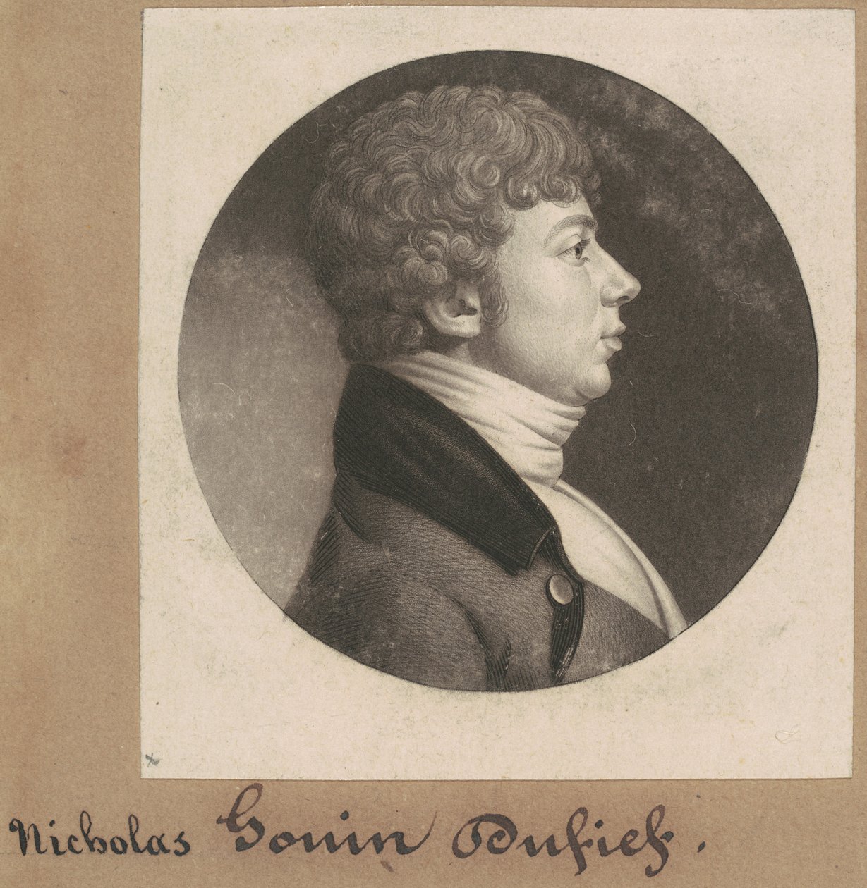 Nicholas Gouin Dufief da Charles B. J. Févret de Saint Mémin