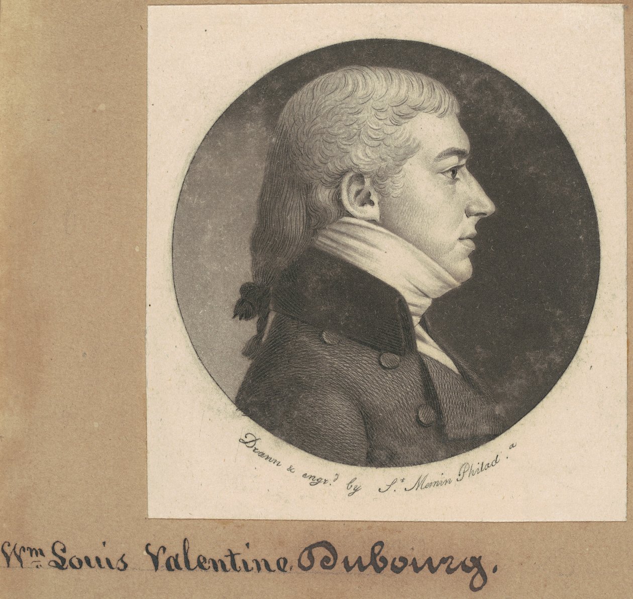 Pierre François DuBourg da Charles B. J. Févret de Saint Mémin