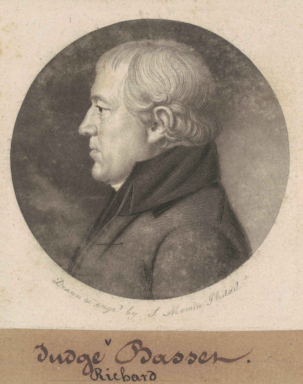 Richard Bassett da Charles B. J. Févret de Saint Mémin