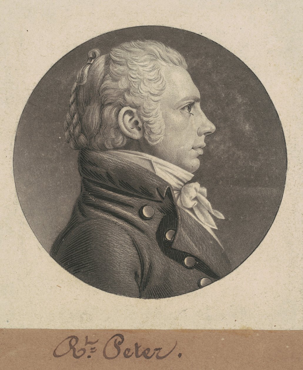 Robert Peter, Jr. da Charles B. J. Févret de Saint Mémin