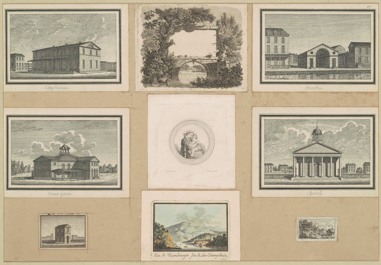 Collezione Saint-Mémin, Gruppo 57 da Charles B. J. Févret de Saint Mémin