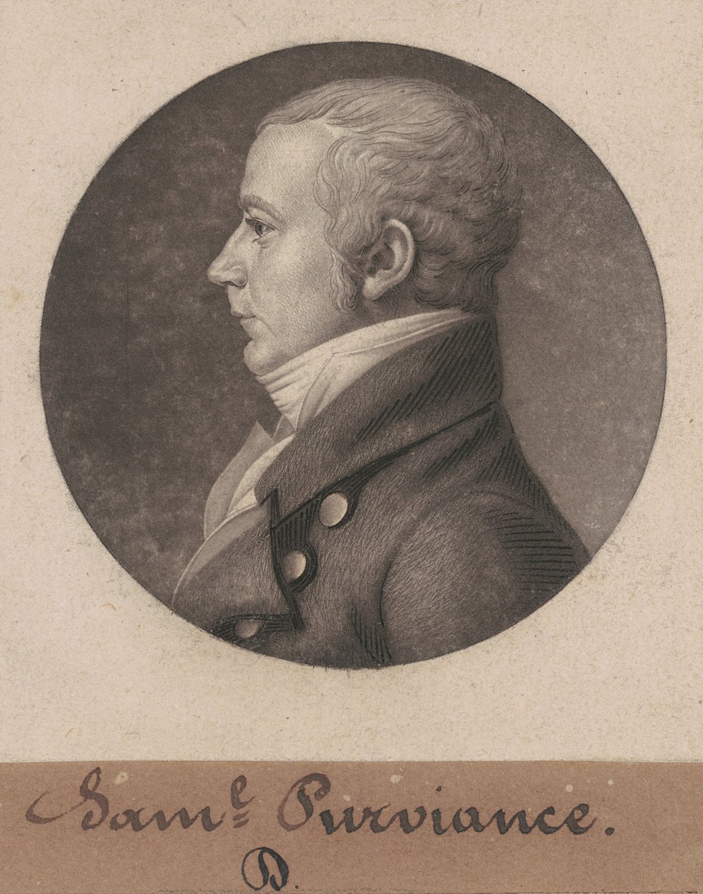 Samuel Dinsmore Purviance da Charles B. J. Févret de Saint Mémin